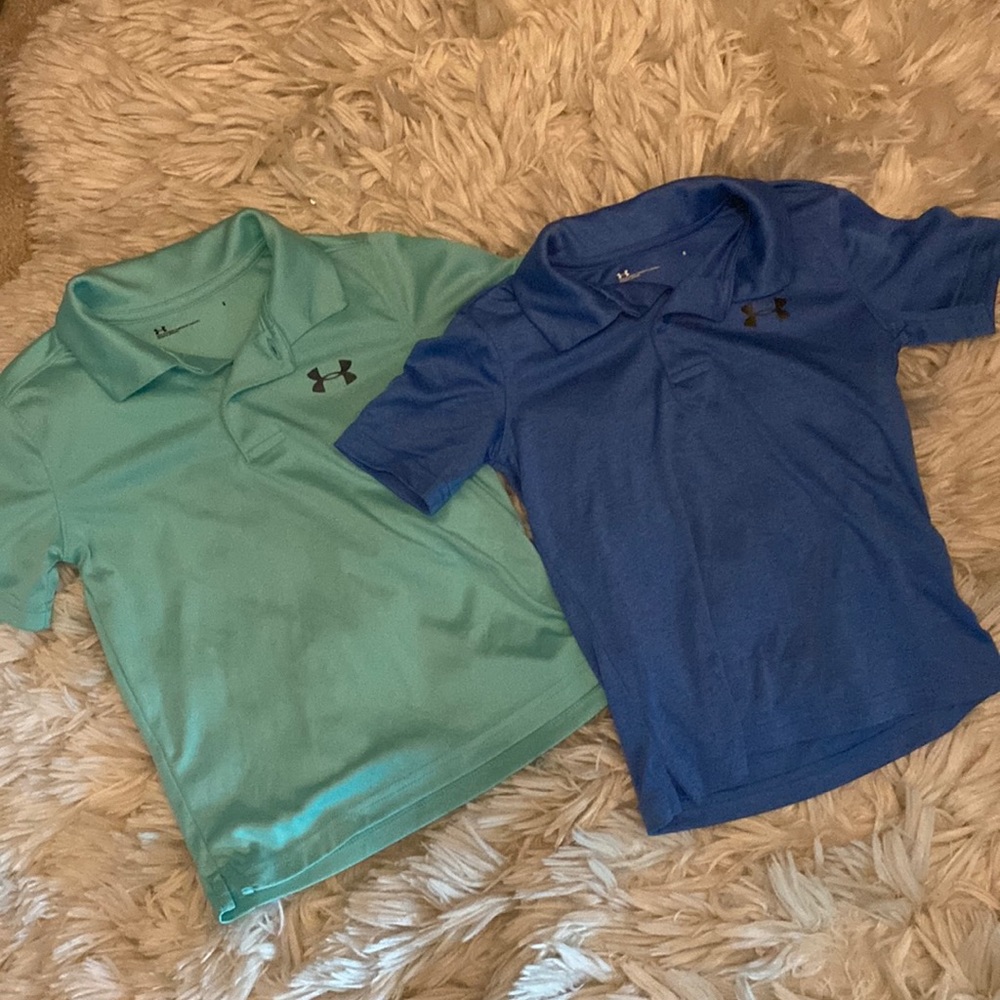 Boys Under Armour Polos